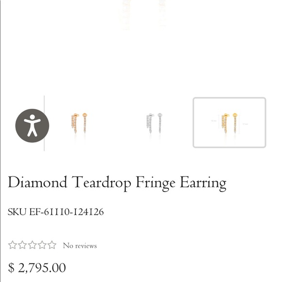 Elegant Gold and Silver Drop Earrings - Picture 7 of 10